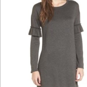 Socialite Ruffle Sleeved Dress